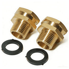 SARANICE GHT to NPT adapter close-up showing precise threads for leak-free connection