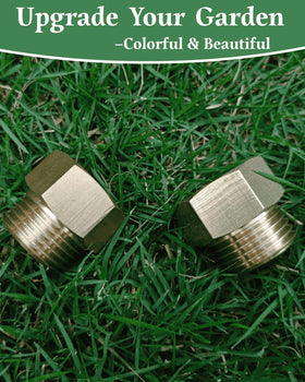SARANICE irrigation compatibility with 3/4 inch fittings for sprinklers.