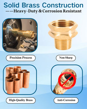 SARANICE rust-resistant brass material suitable for outdoor use
