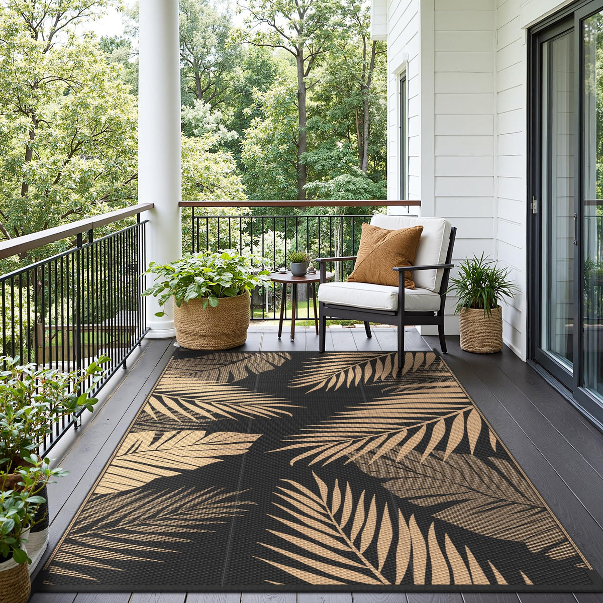 sarben outdoor rug 10x14 multi-area use for porch, balcony, garden
