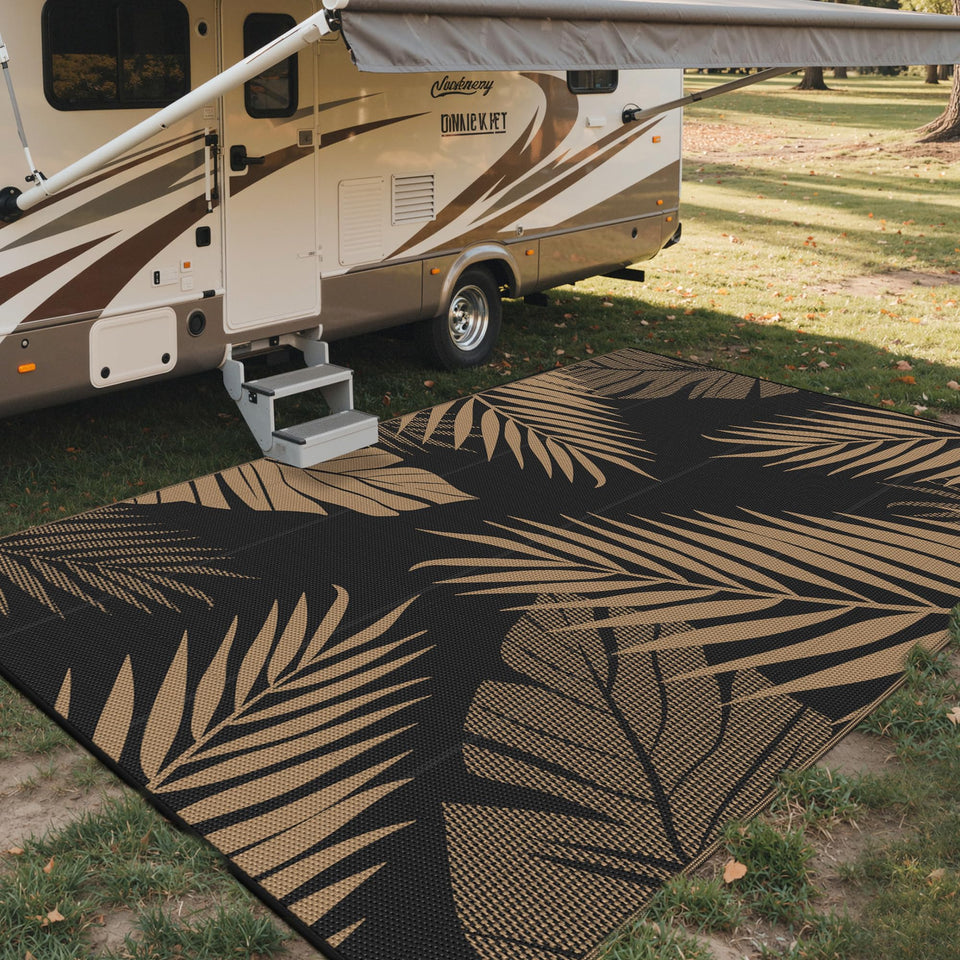 sarben outdoor rug 10x14 waterproof patio provides durable, weather-ready surface for outdoors