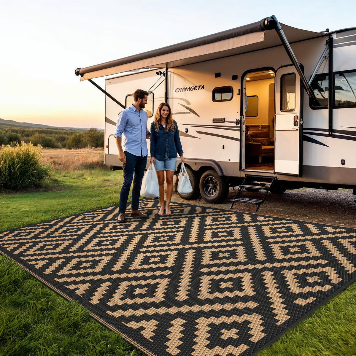 Sarben UV-coated outdoor mat resists fading and heat