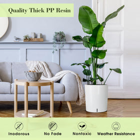 SAROSORA planter ideal for porch or indoor living areas.