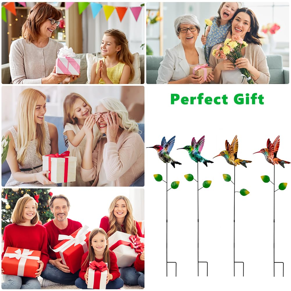 SATHGA lawn decor stake brings vibrant color to balconies.
