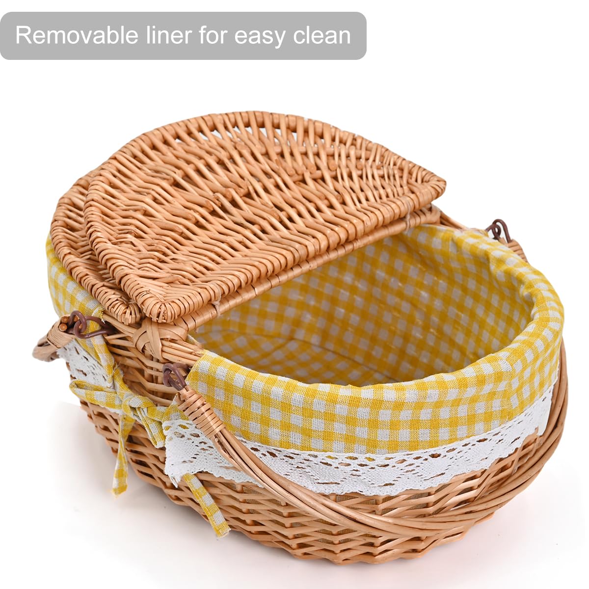 SatisInside foldable handles make packing and carrying easy.