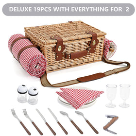 SatisInside wedding picnic scene suggests a stylish outdoor celebration.