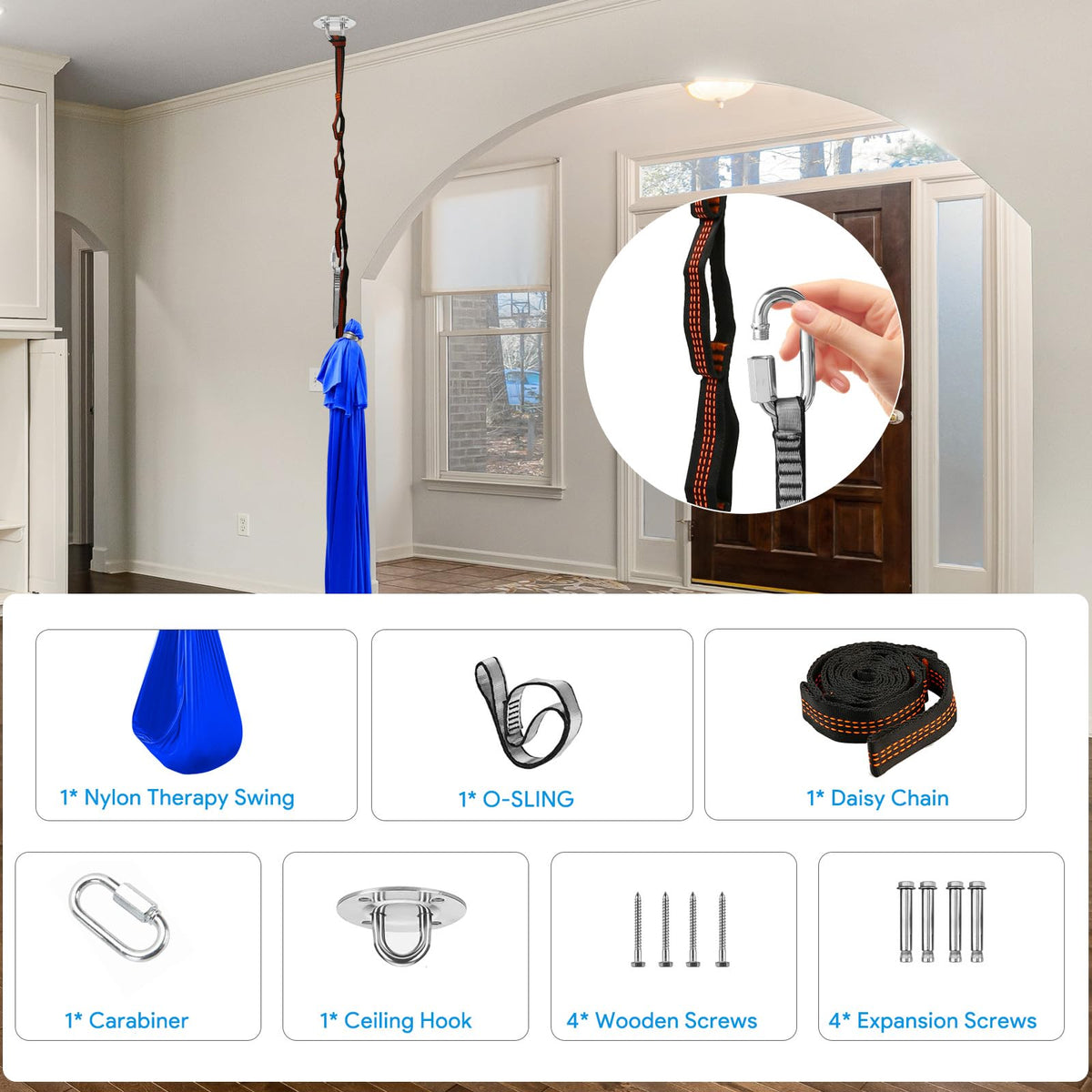 Satisure assembly included, demonstrating quick, tool-free installation.