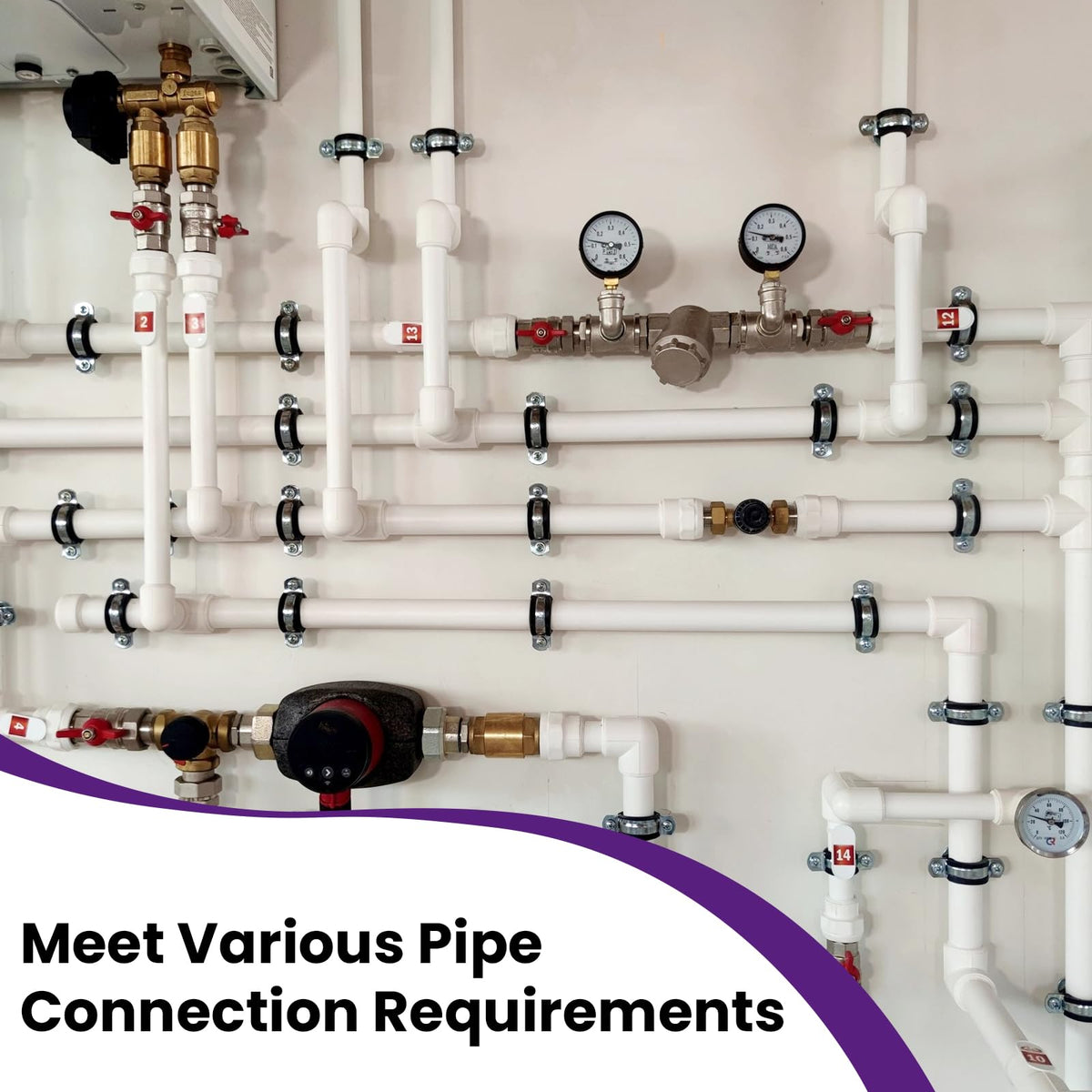 SATUY complete set aids versatile piping projects and upgrades.