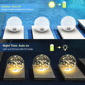 SATXTREM IP68 waterproof floating lights withstand rain and splashes.