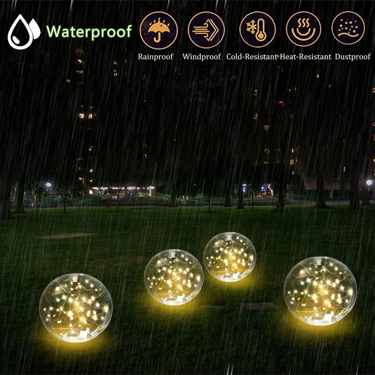 SATXTREM warm 3000K glow creates cozy nighttime gatherings.