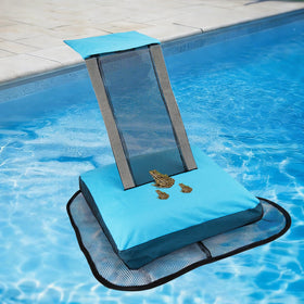 Saugnlbs pool animal escape ramp setup demonstrates quick, tool-free installation.
