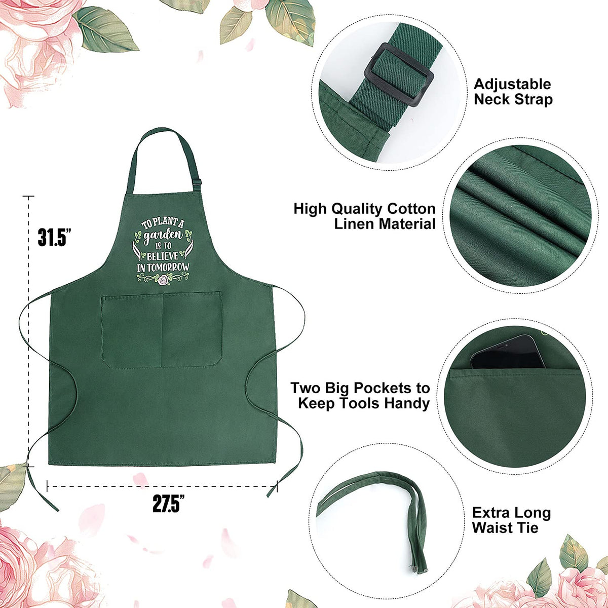 Saukore durable waterproof design suits cooking, baking, grilling, and crafts.