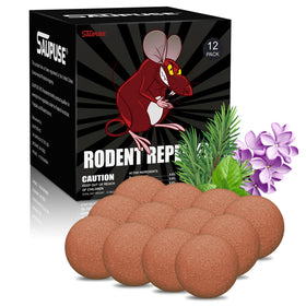 SAUPUSE Rodent Repellent Ball packaging ready for easy setup to protect spaces.