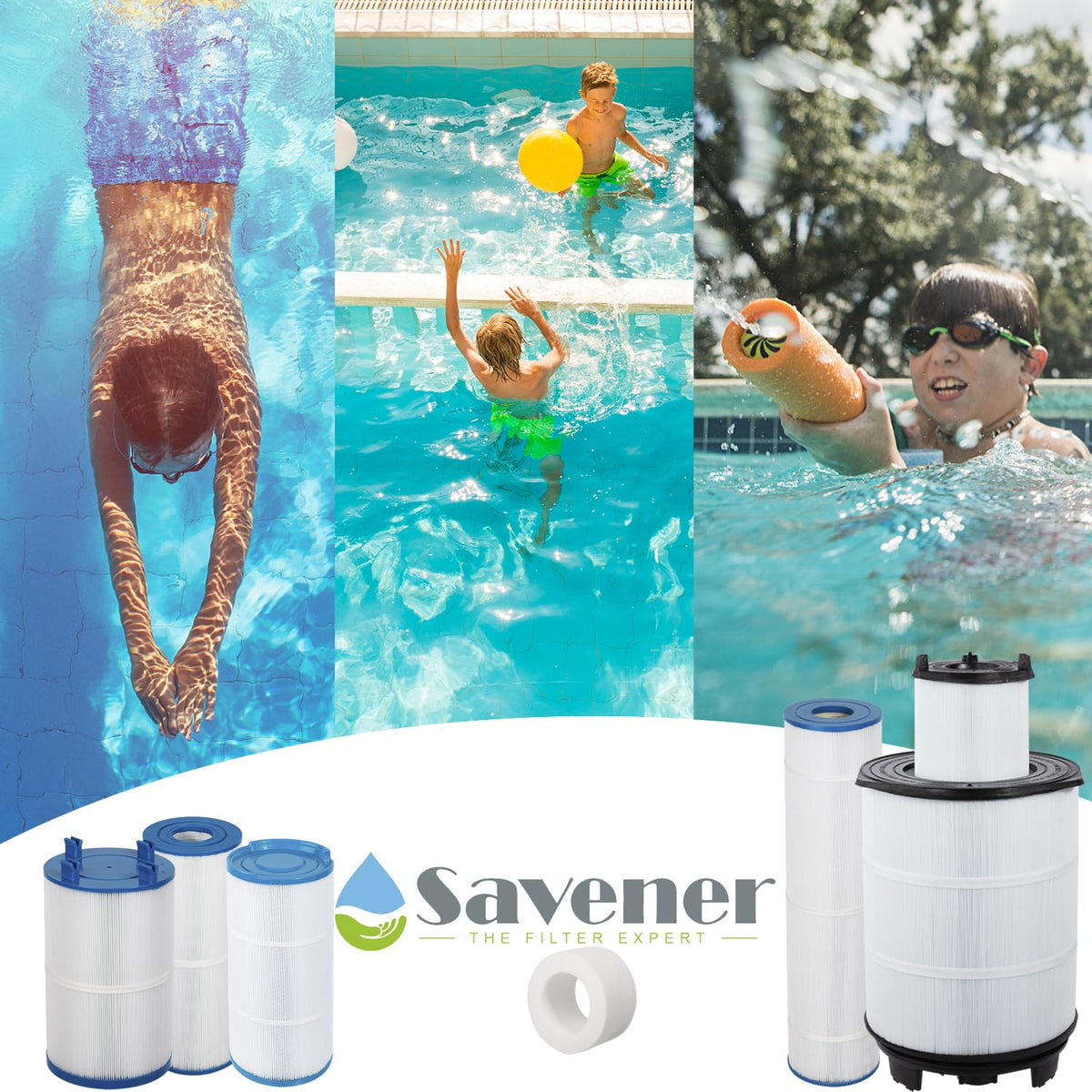 Not for backwashing—Savener C-7472 is designed for direct filtration.