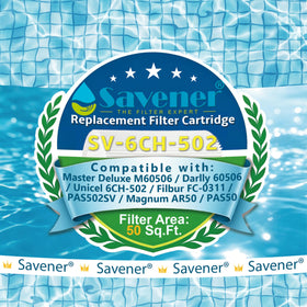 Savener PAS50SV-F2M size specs for compact spa spaces and easy installation.