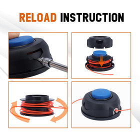 Savior 128LD installed on Husqvarna demonstrates quick compatibility.