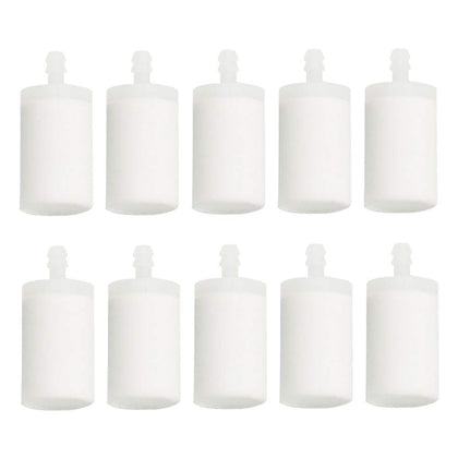 Savior 503443201 fuel filter pack of 10 for Husqvarna compatibility.