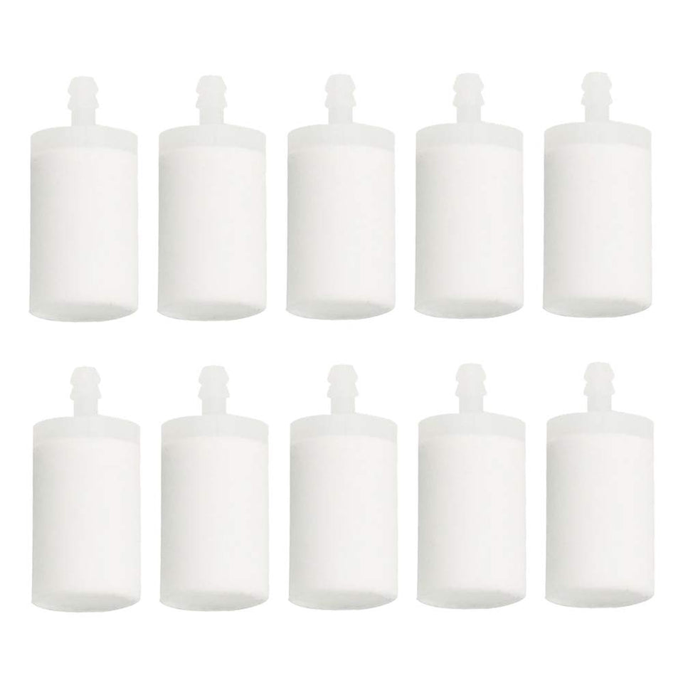 Savior 503443201 fuel filter pack of 10 for Husqvarna compatibility.