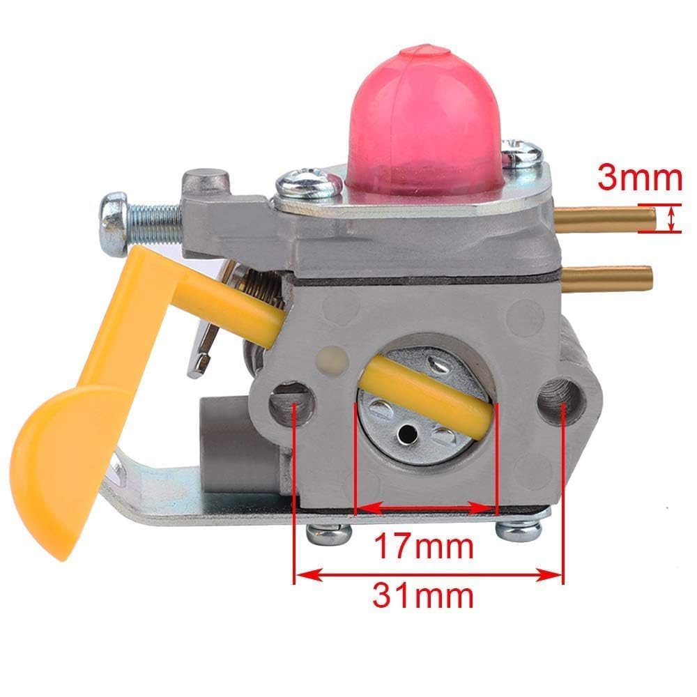 Savior SST25 carburetor for Poulan FL20C improves idle stability and fuel flow