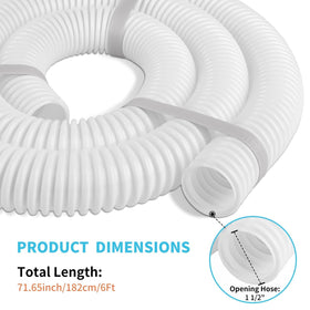 Sawluv hose end 1.5-inch connection provides secure, leak-free attachment