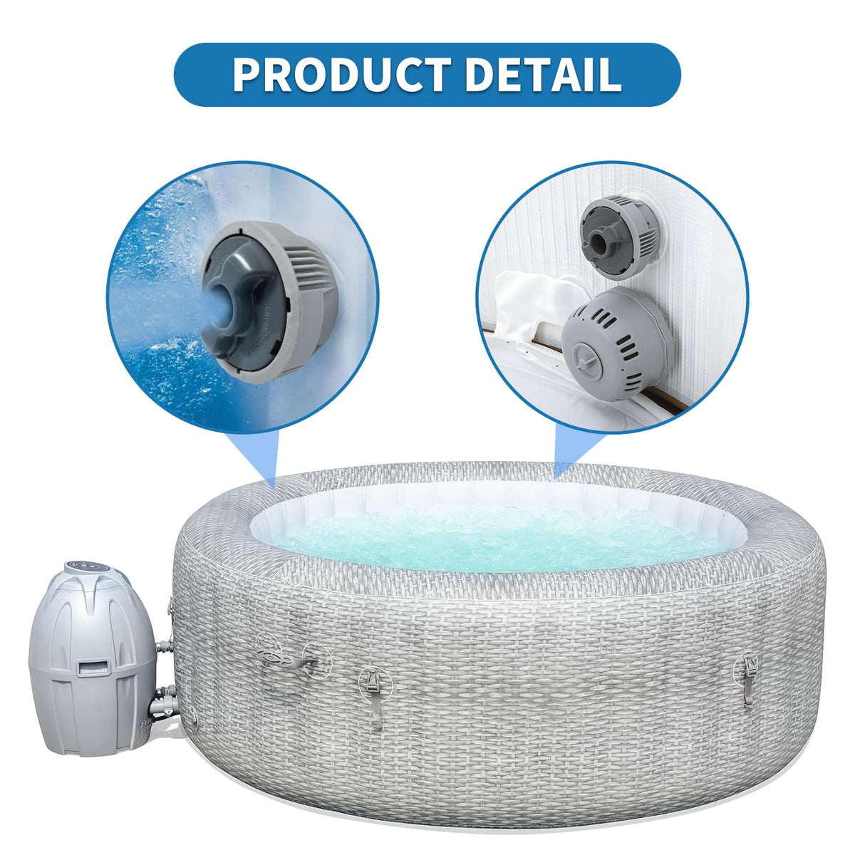 Sawluv spa water maintenance in action, keeping water balanced