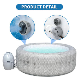 Sawluv spa water maintenance in action, keeping water balanced