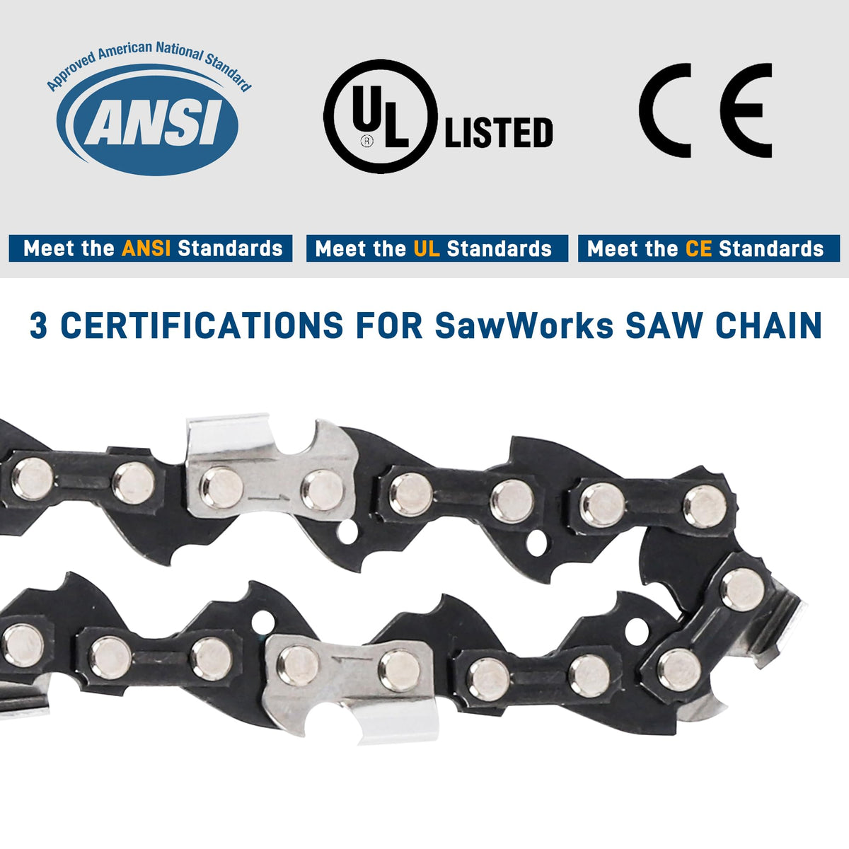 SawWorks chrome coating resists wear and corrosion