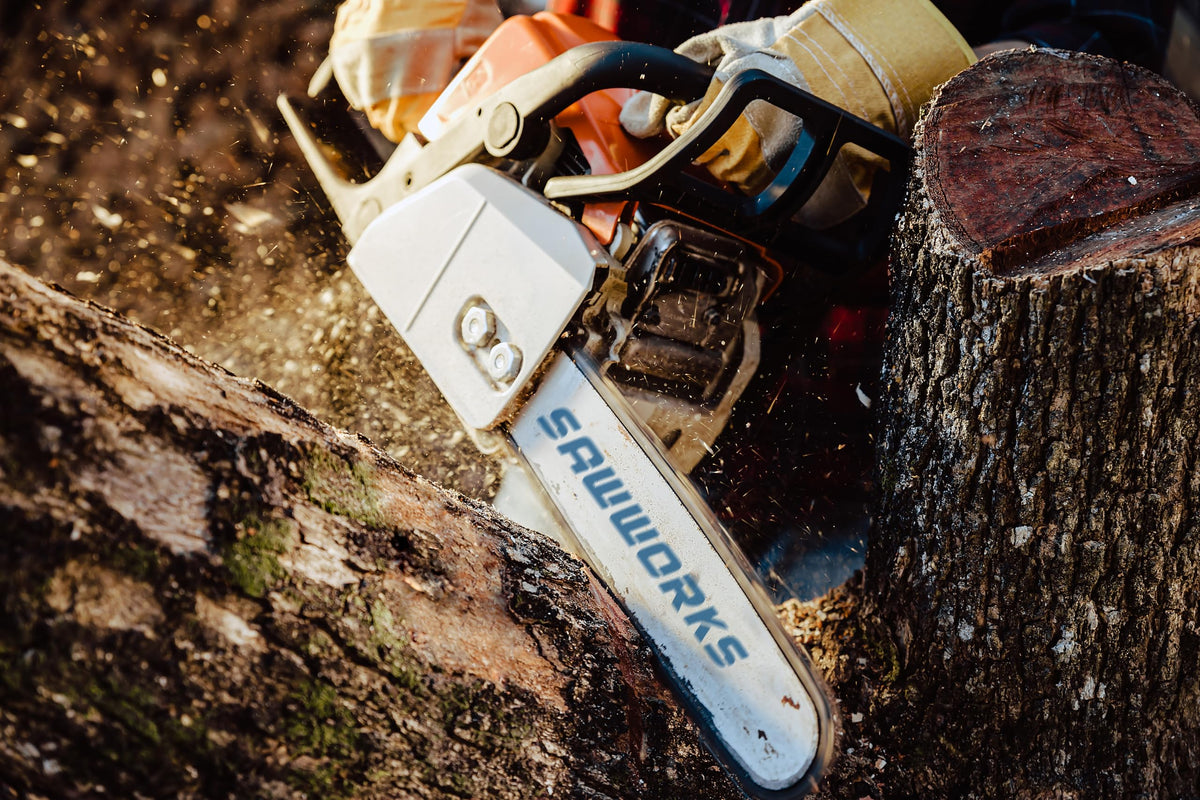 SawWorks hardened rivets provide strong link connections