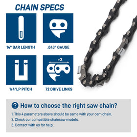 SawWorks Stihl chain compatibility with MSA 200 C-B for consistent firewood prep