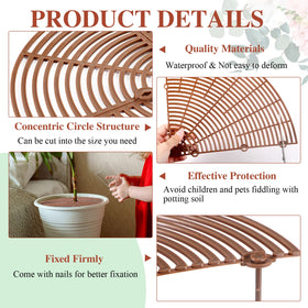 Sawysine soil cover reduces dirt on indoor surfaces.