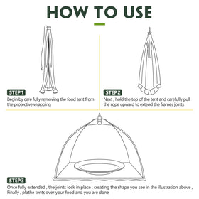 Sawysine outdoor garden protector net keeps small animals out of plants