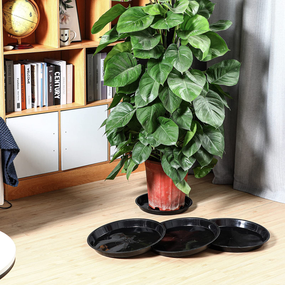 Sawysine washable reusable saucer keeps your plant area tidy and efficient.
