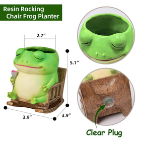 Saysmile indoor-outdoor plant pot for desks, windowsills, and patios