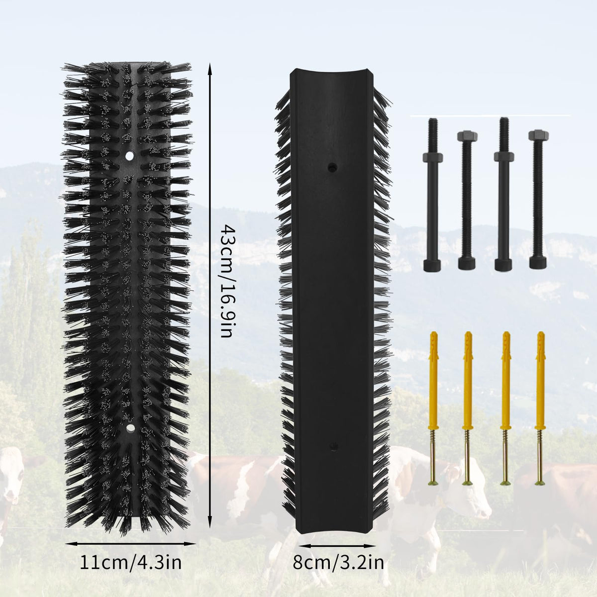 Sayutie horse scratch brush delivers smooth grooming with a safe design
