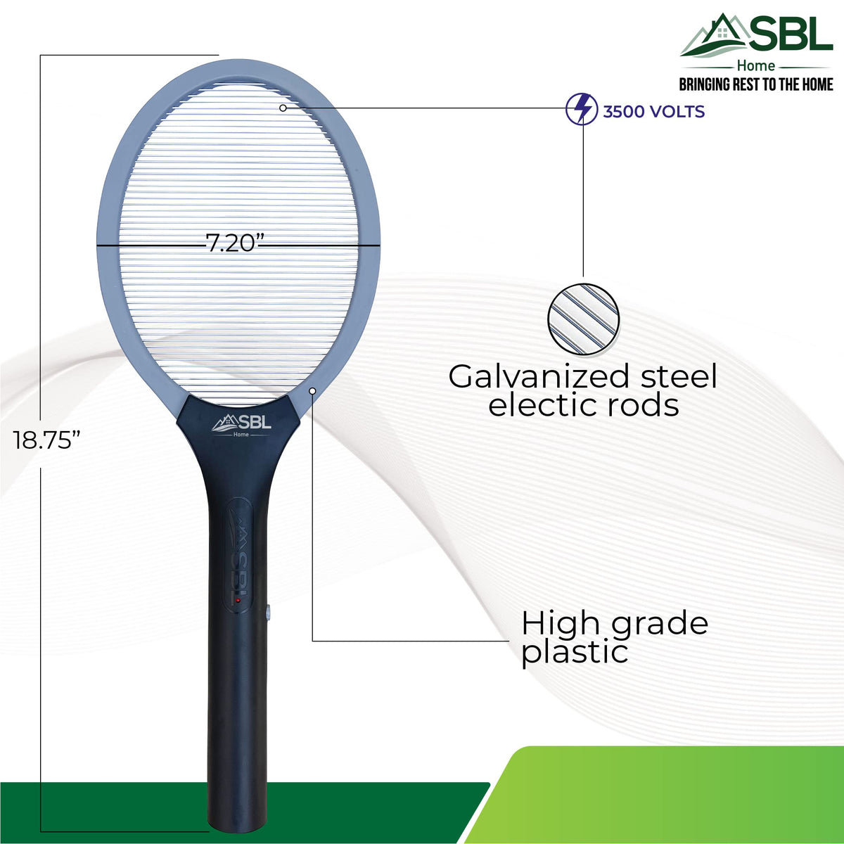 SBL Home ergonomic handle design for comfortable use