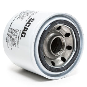 Scag compatibility guide image highlights models compatible with this filter