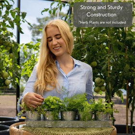 SCANDINORDICA planter highlighting drainage holes to support root health
