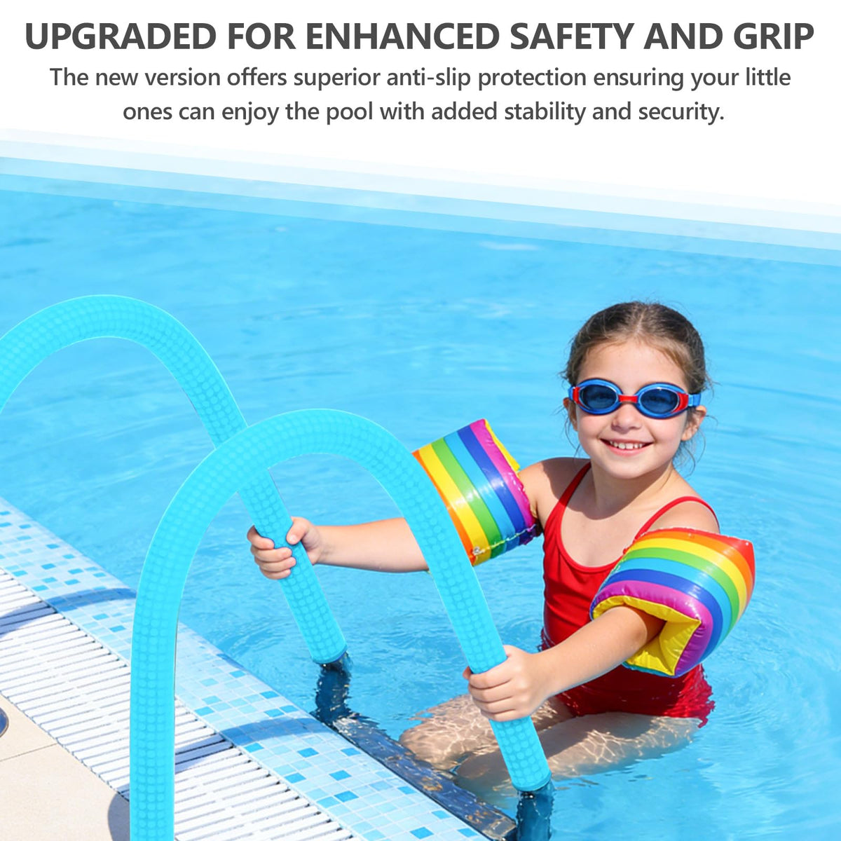 Scatsi 6-foot rail cover fits most standard pool rails securely.