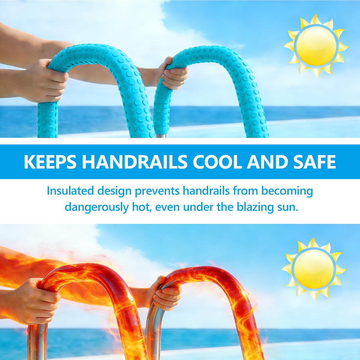 Scatsi durable neoprene resists water and sun for long-lasting use.