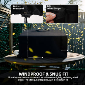 SCAUSY NXR cover close-up reveals durable 600D fabric