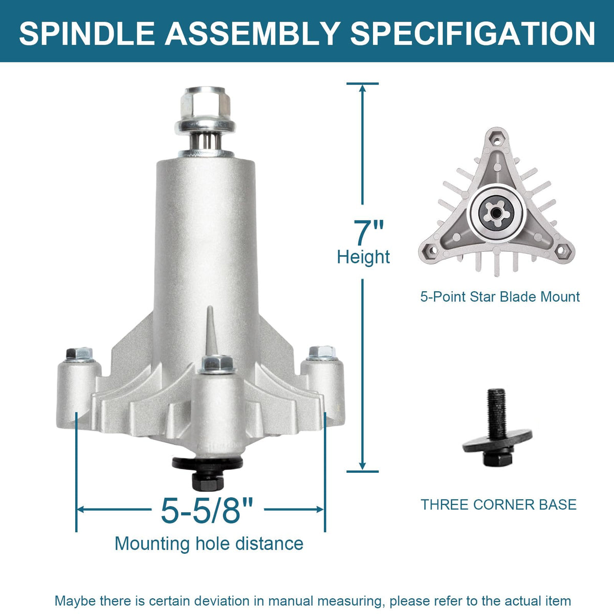 SCBHWJ 128774 spindle-assembly for 36-inch decks supports Craftsman compatibility
