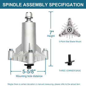 SCBHWJ 128774 spindle-assembly for 36-inch decks supports Craftsman compatibility
