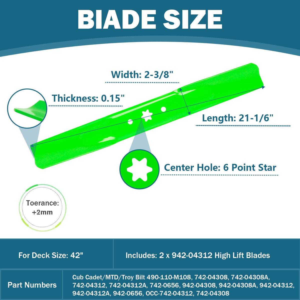 SCBHWJ kit idlers reduce deck strain for smoother operation.
