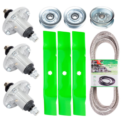 SCBHWJ 48 spindles close-up for durable, balanced mowing performance