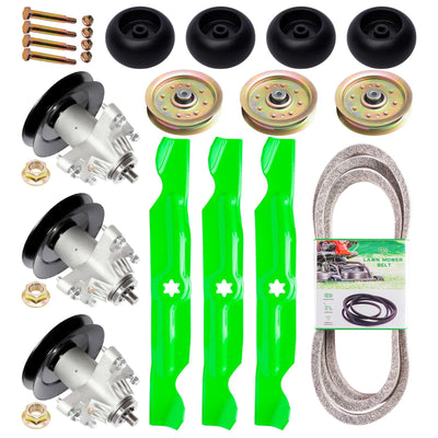 SCBHWJ 50-inch deck spindle kit for Cub Cadet models, ensuring smooth, even cuts.