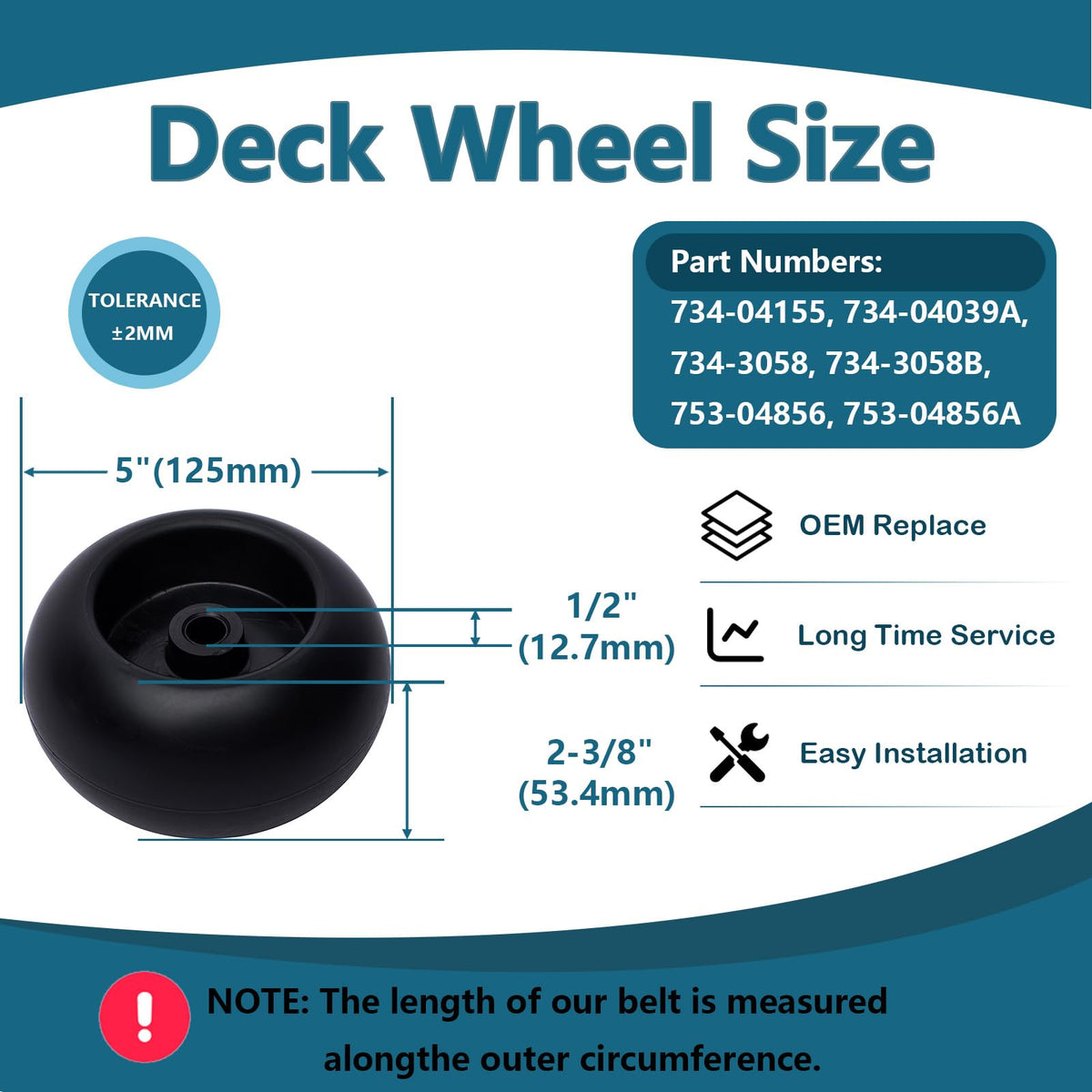 SCBHWJ 50-idler pulleys ensure smooth belt tracking and less vibration.