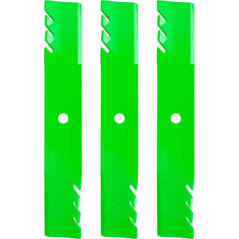 SCBHWJ 54-inch blades front view improves cutting precision on lawns