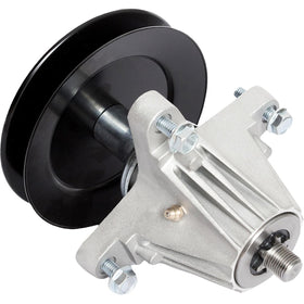 SCBHWJ 54-inch deck spindle assembly close-up for precise mowing performance