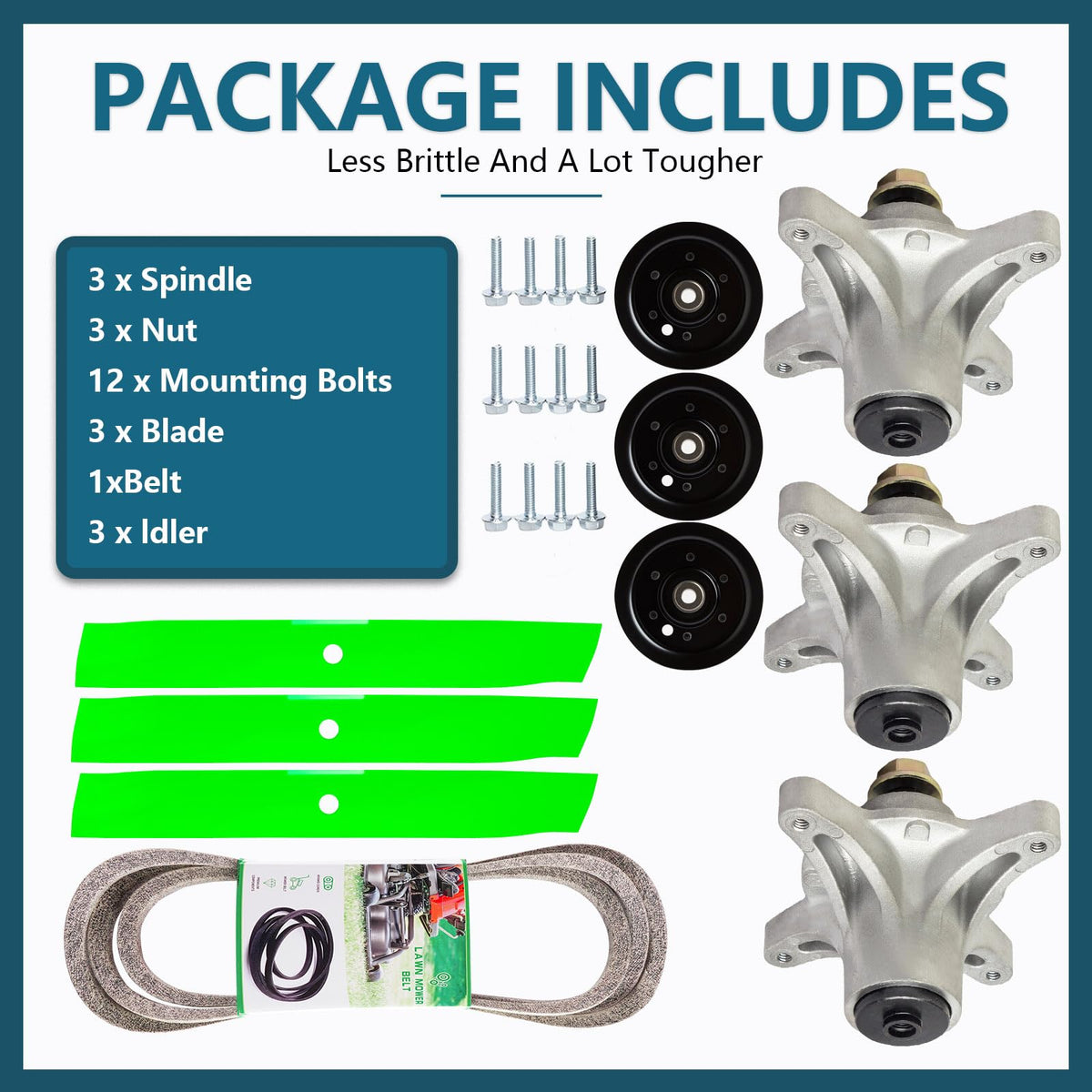 SCBHWJ deck rebuild kit packaging for all-in-one replacement