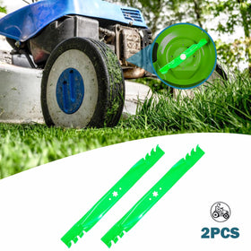SCBHWJ durable steel construction resists wear during lawn upkeep.